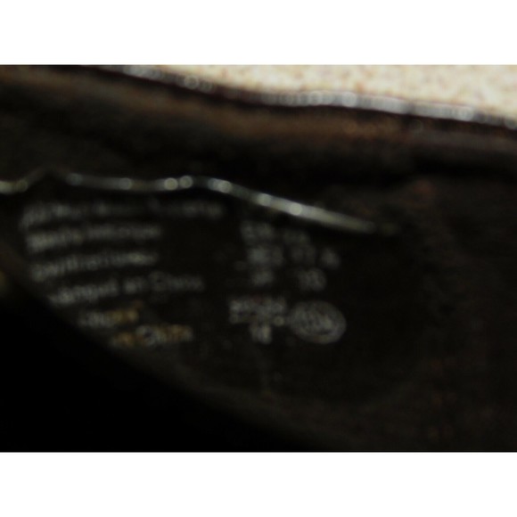 AIRWALK Girls Hook & Loop Closure Dress Up Shoes Brown Size 10 - Picture 5 of 9